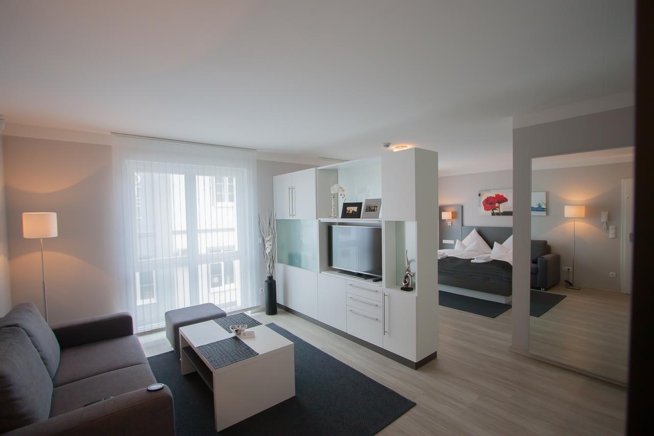 Aparthotel "Am Fliess" โฮเยอร์สแวร์ดา ภายนอก รูปภาพ