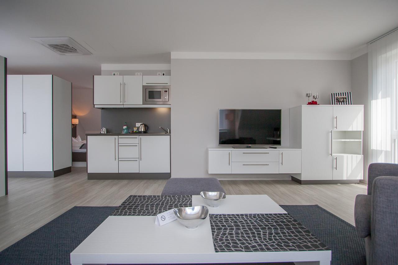 Aparthotel "Am Fliess" โฮเยอร์สแวร์ดา ภายนอก รูปภาพ